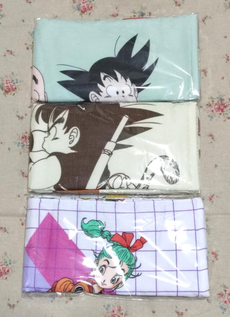 レア商品　フェリシモ　ドラゴンボール　ガーゼバスタオル　全３種　タオル