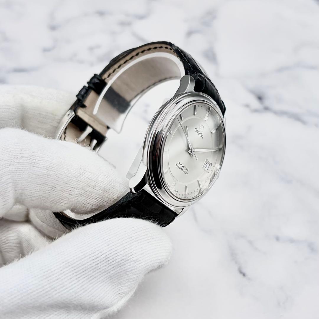 極美／OH済 オメガ デ・ヴィル プレステージ クロノメーター 168.1050