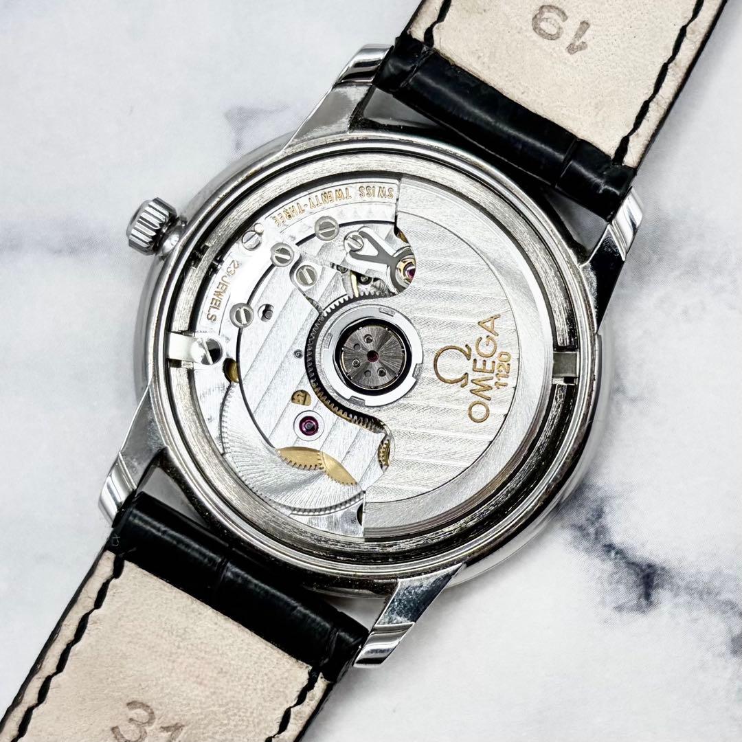 極美／OH済 オメガ デ・ヴィル プレステージ クロノメーター 168.1050