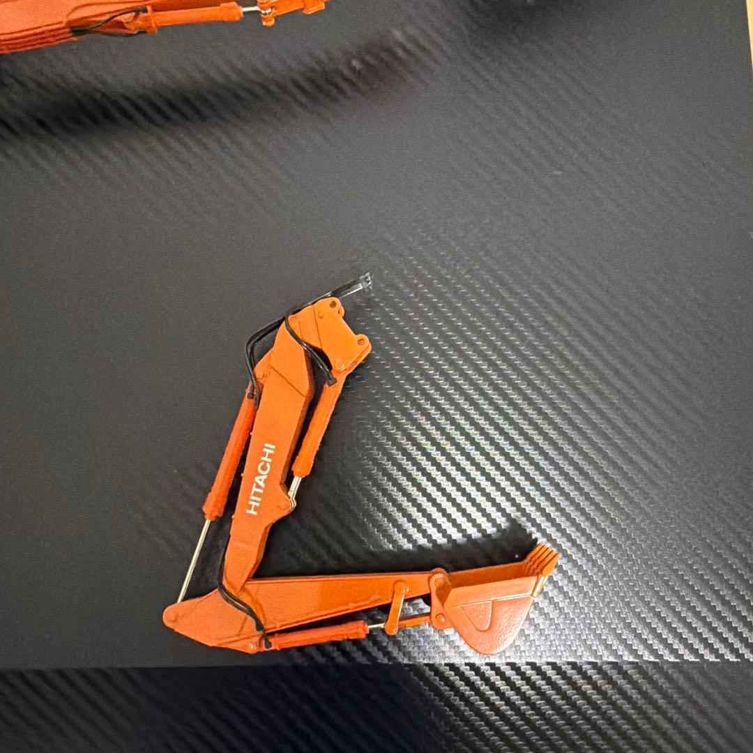 HITACHI ミニチュア重機 オレンジ