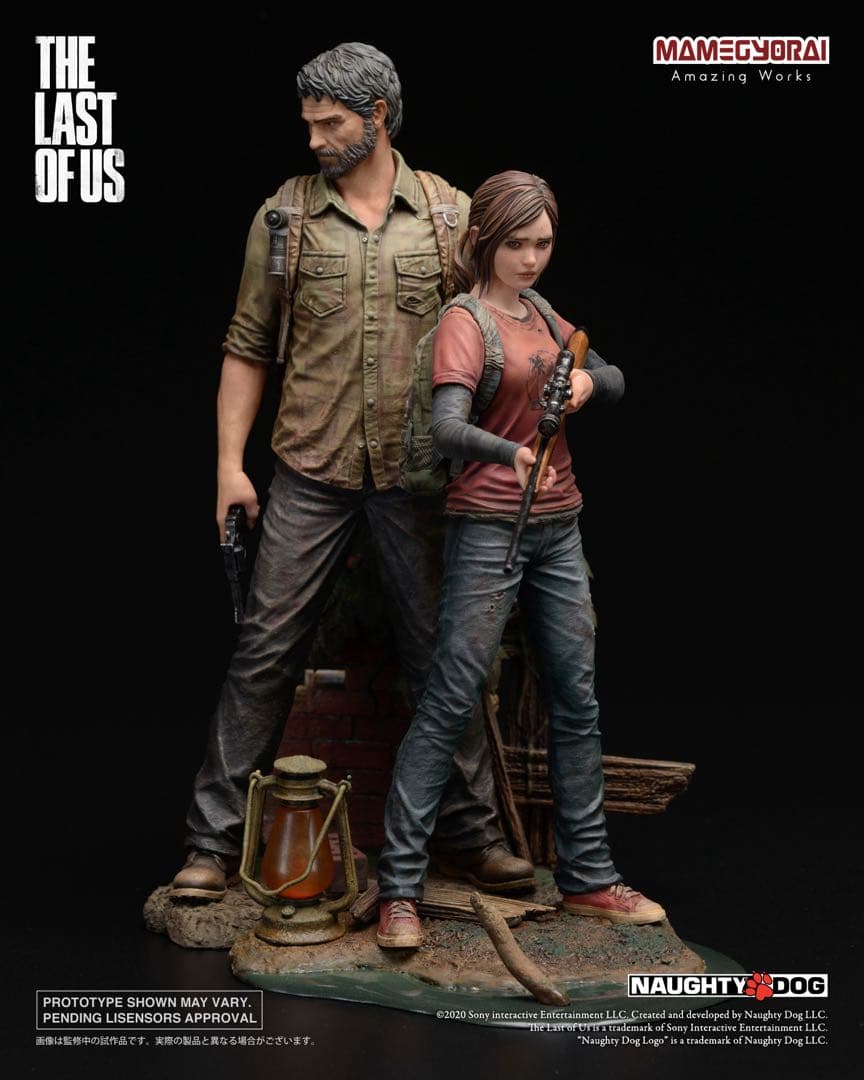 豆魚雷 THE LAST OF US ラストオブアス ジョエル エリー 1/9