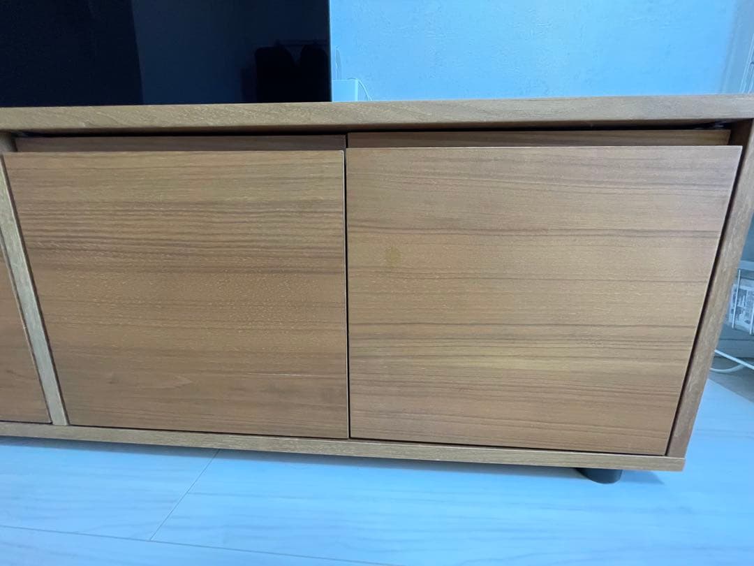 【無印良品】木製シンプルモダンテレビ台 ＊テレビ本体はつきません。