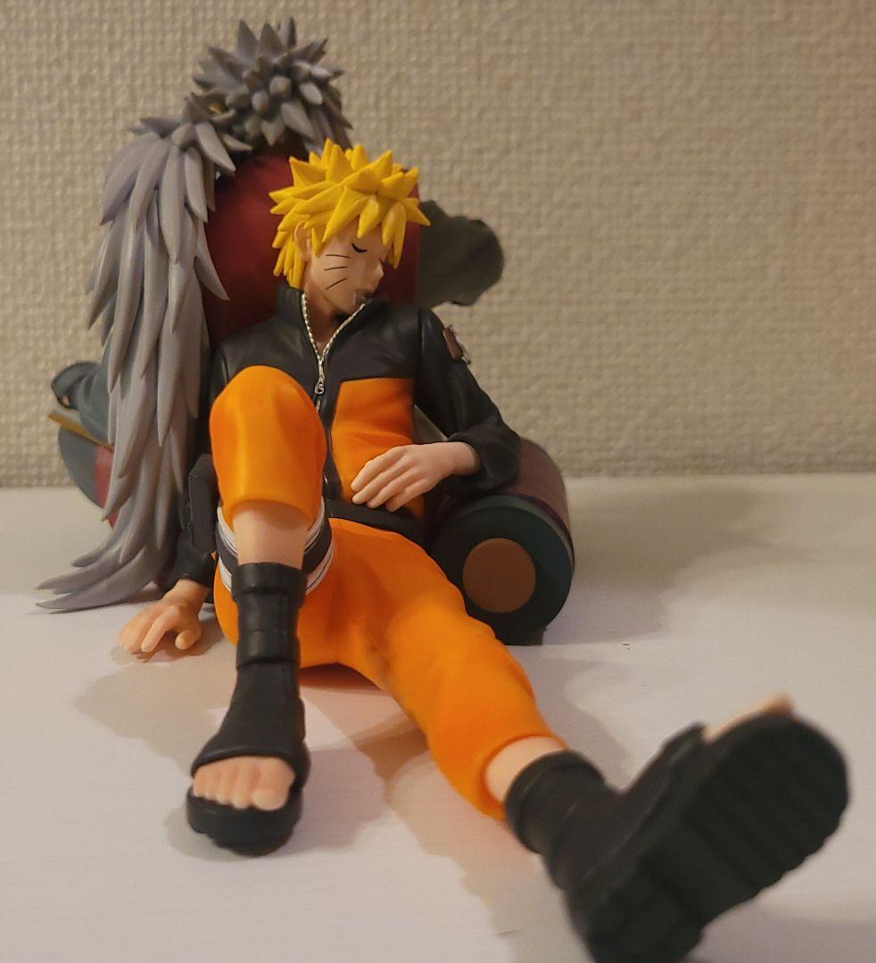 ナルト　一番くじ　ラストワン賞　ナルト&自来也　伝説の三忍　開封品