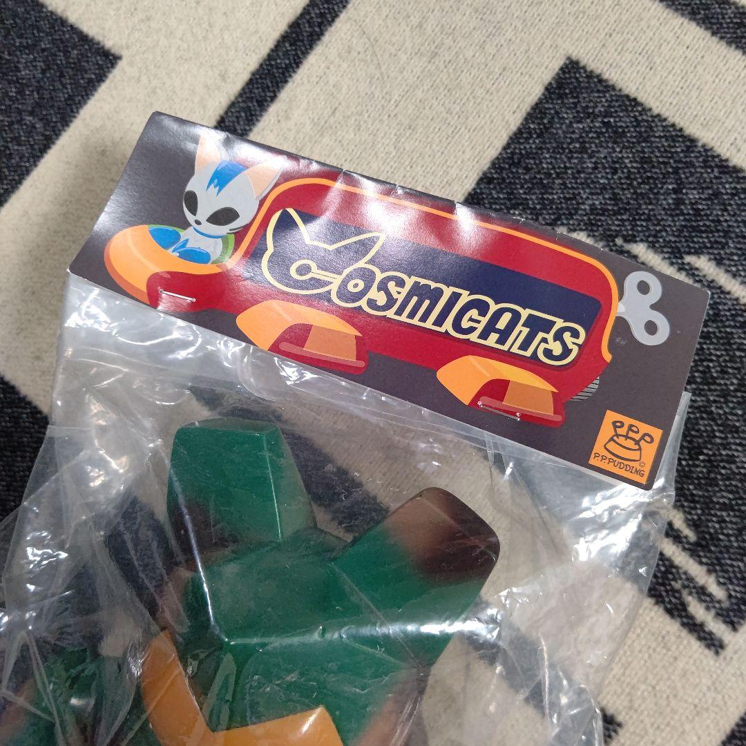 ソフビ P.P.PUDDING コズミキャットロボ SHIN