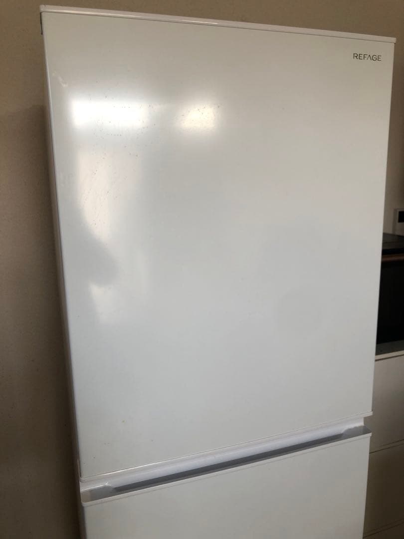 ホワイト 3ドア冷蔵庫