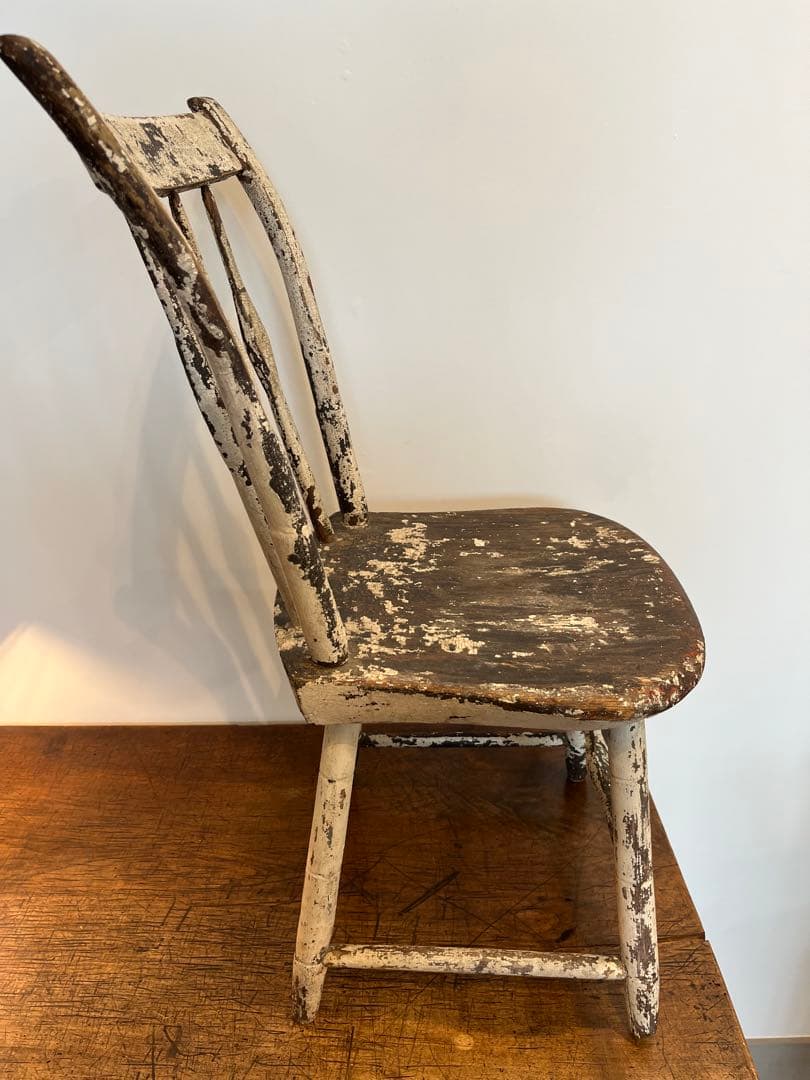 ペイントチェア ビンテージ アンティーク シャビー ジャンク