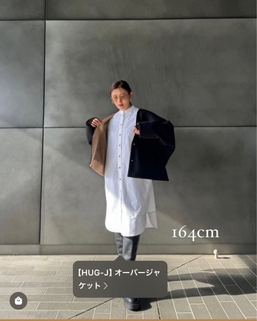 un number HUG-J オーバージャケット 黒