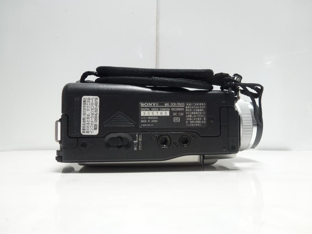 訳有り動作品 Mini DV　ソニービデオカメラ　SONY DCR-TRV20