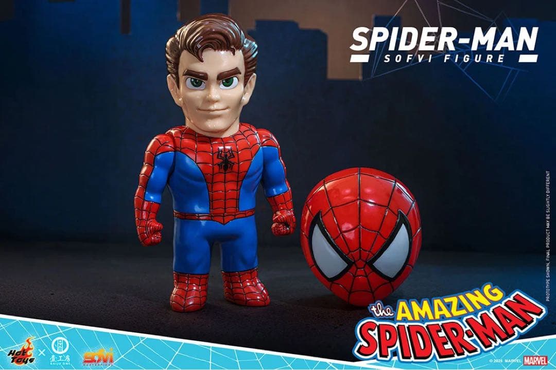 【ソフビ・マスターピース】 ホットトイズ x Kaiju One スパイダーマン