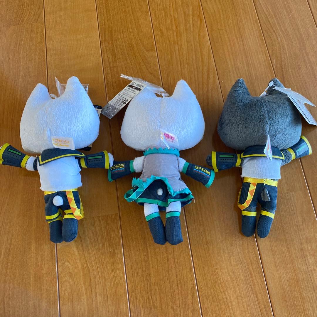 【どこでもいっしょ】初音ミク　鏡音リン・レン　コスプレニャ！マスコット　トロ