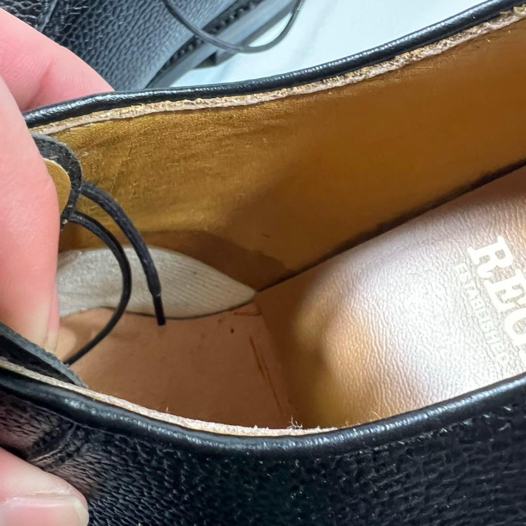 REGALビジネスシューズ プレーントゥ ブラック　黒 2509 24.5cm