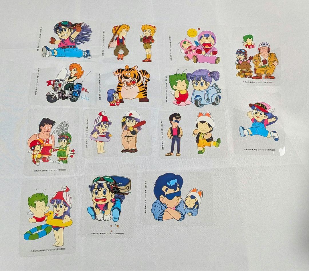 Dr.スランプアラレちゃん　　磁気フィルム　24枚まとめ売り