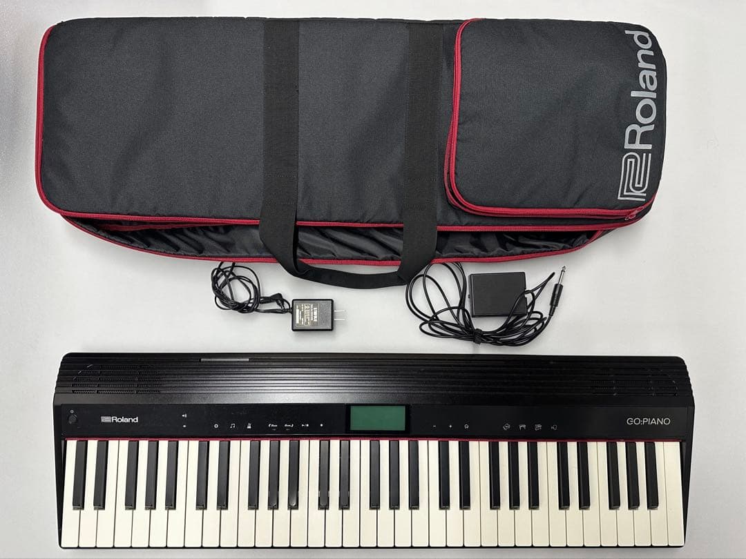 Roland GO:Piano 61鍵 黒とキーボードバッグ
