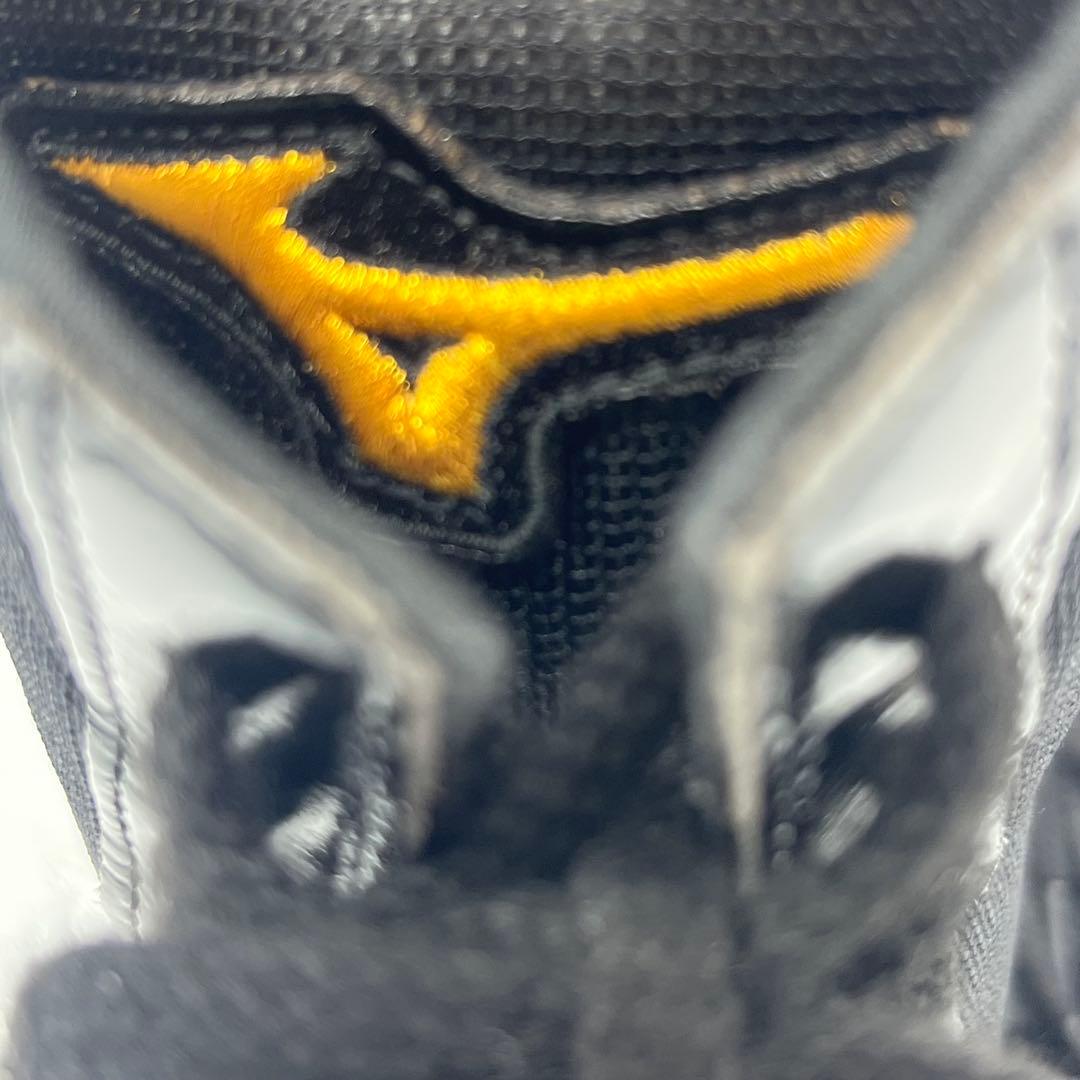 ミズノ ボクシングシューズ ブラック×ゴールド　サイズ