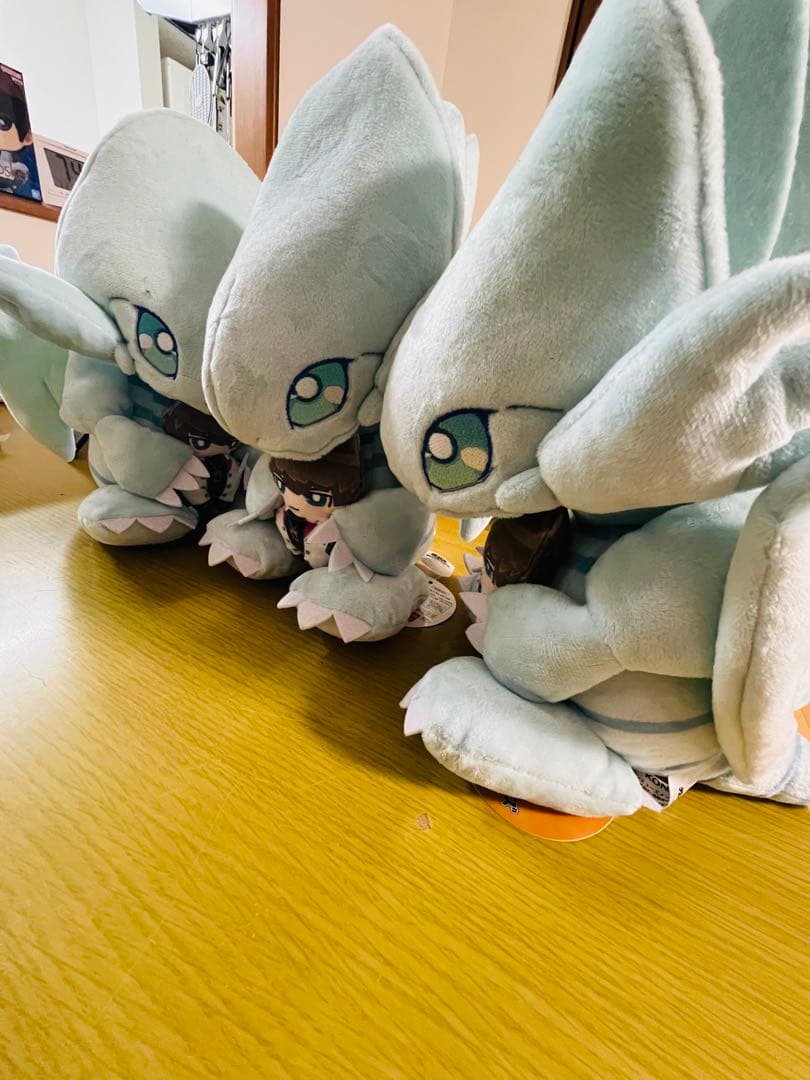遊戯王　ブルーアイズ&海馬ぬいぐるみ3体セット