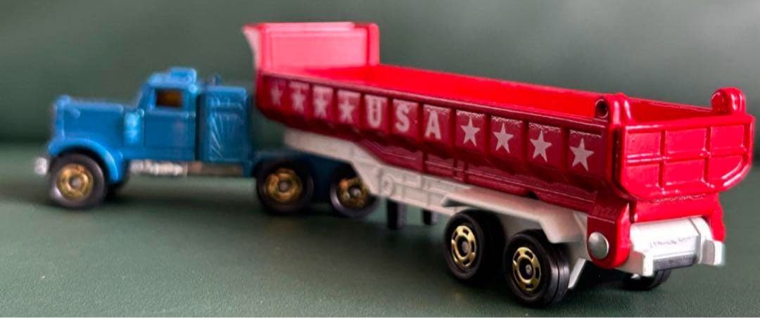 ロングトミカ ダイヤモンドレオ ダンプトレーラー