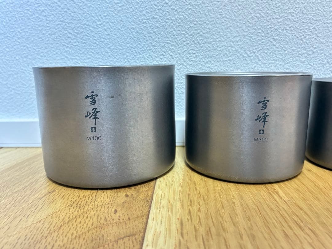 【激レア】スノーピーク　スタッキングマグ　雪峰　Ｍ400 300 200 150