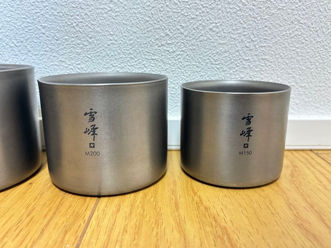 【激レア】スノーピーク　スタッキングマグ　雪峰　Ｍ400 300 200 150