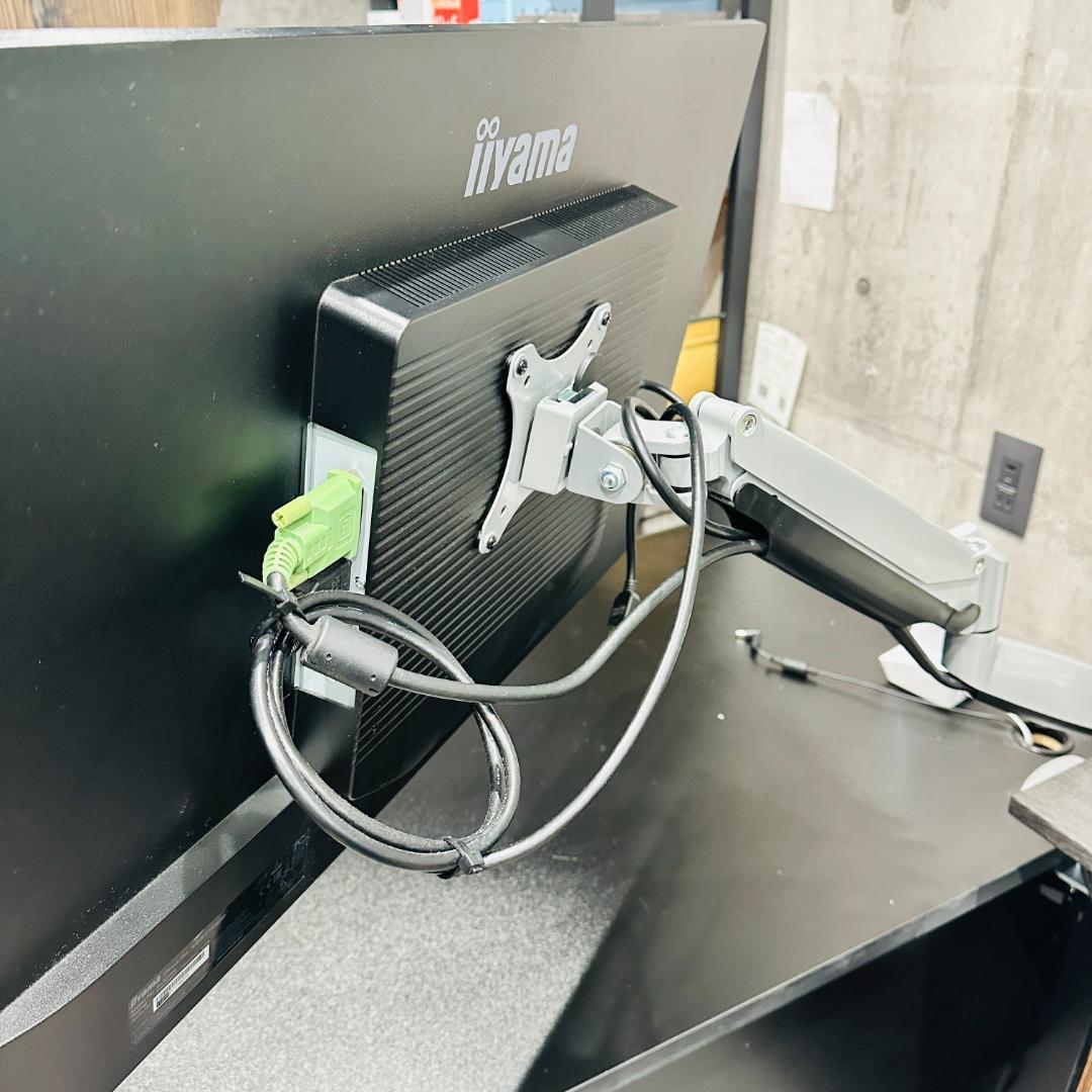 ●美品●iiyamaProLite XB3270QS-B2モニター＆アームセット