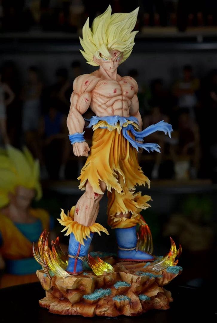 ドラゴンボール 孫悟空 ガレキ ガレージキット スタチューX①⑤⑧