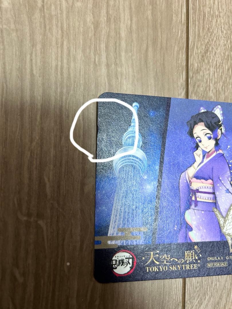 鬼滅の刃　天空への願い　胡蝶しのぶ　缶バッジ　メタルキーホルダー　コースター