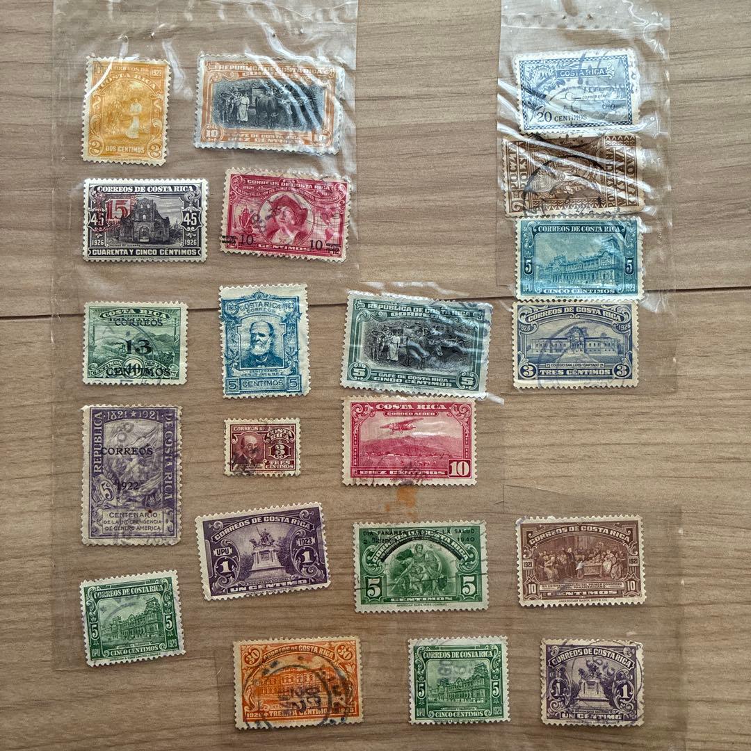 多国籍使用済切手コレクション