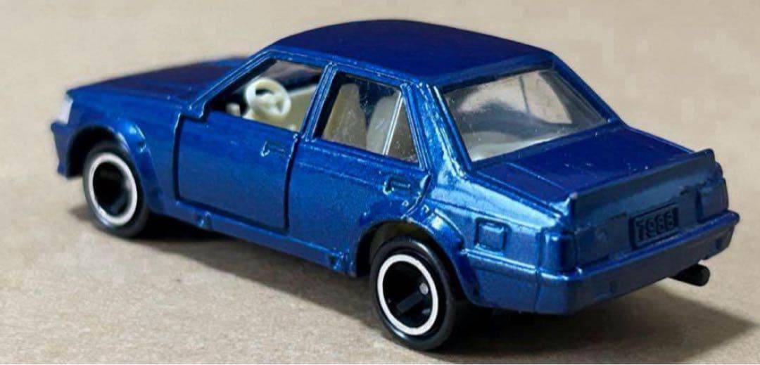 日本製 トミカ 三菱 ランサーターボ 紺