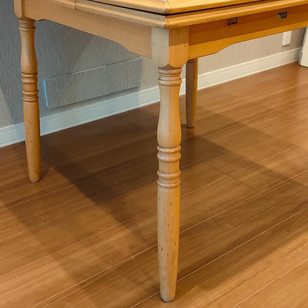 WINDS太平　伸長式　ダイニングテーブル　スクエア　バタフライ