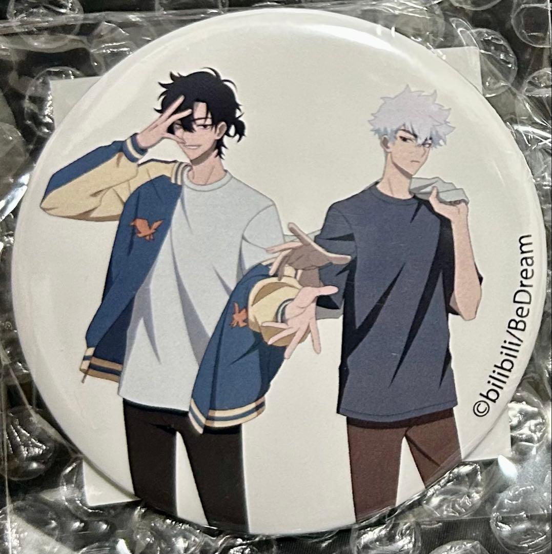 時光代理人　くじ引き堂　缶バッジ 描き下ろし　レア