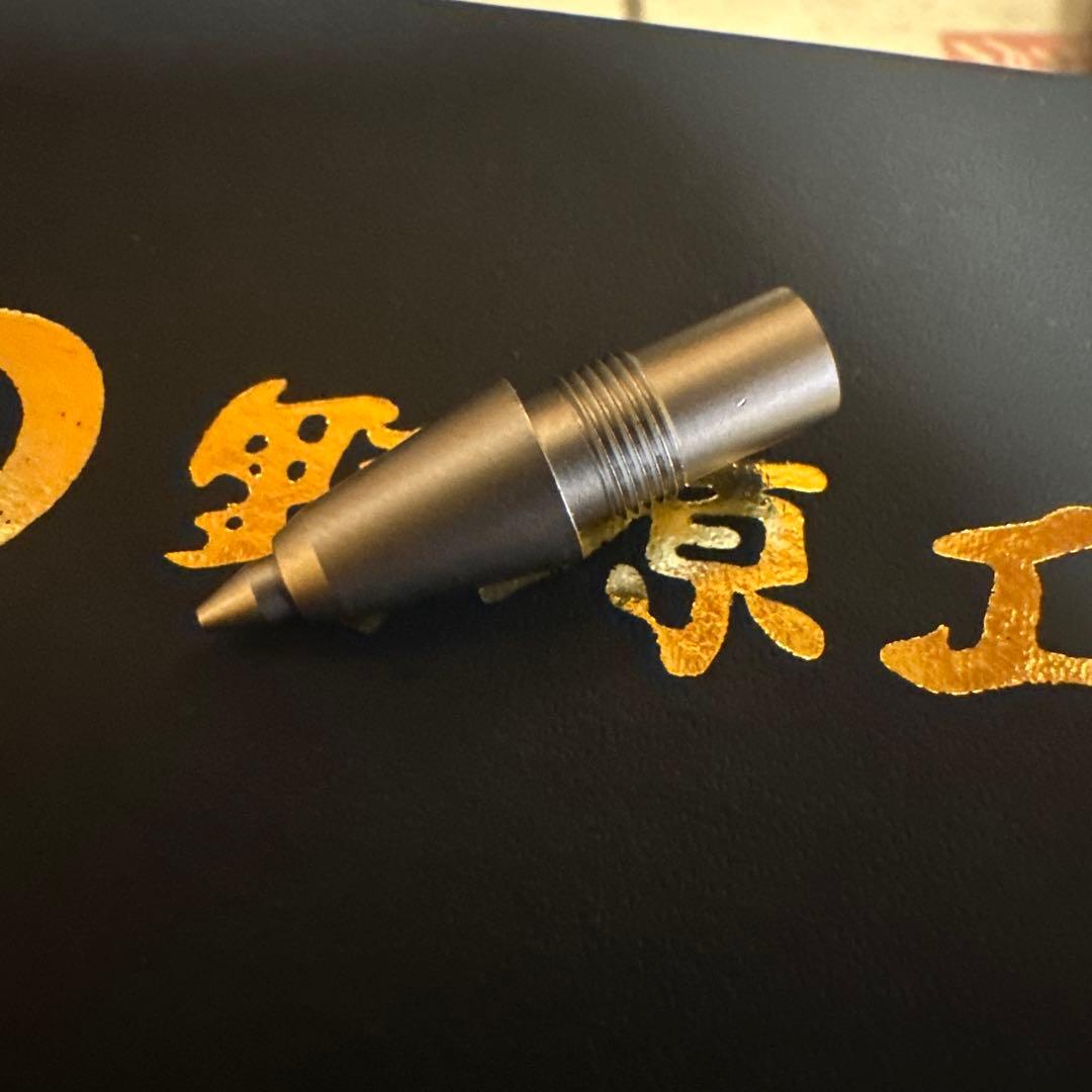 野原工芸　固定式口金艶消しシルバー