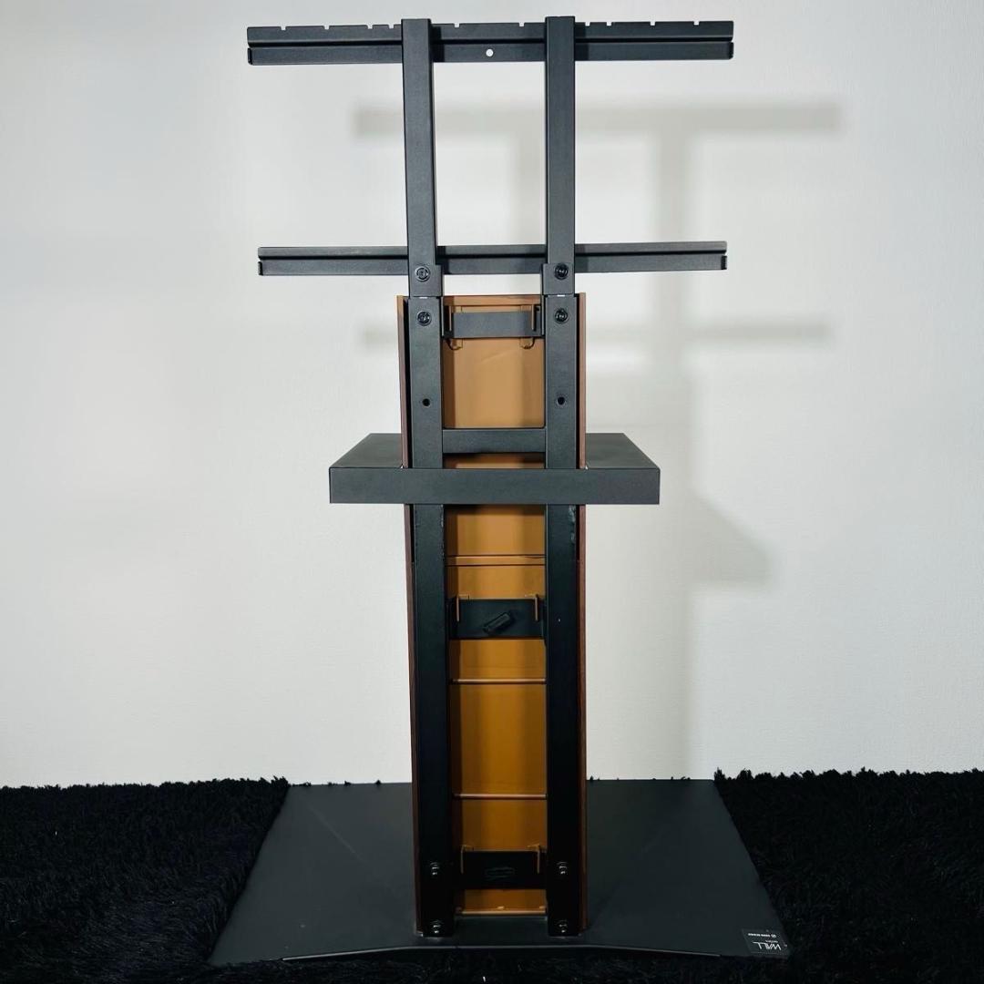 イコールズ WALL V3 テレビスタンド ハイタイプ 壁掛け 壁寄せ 棚板付き