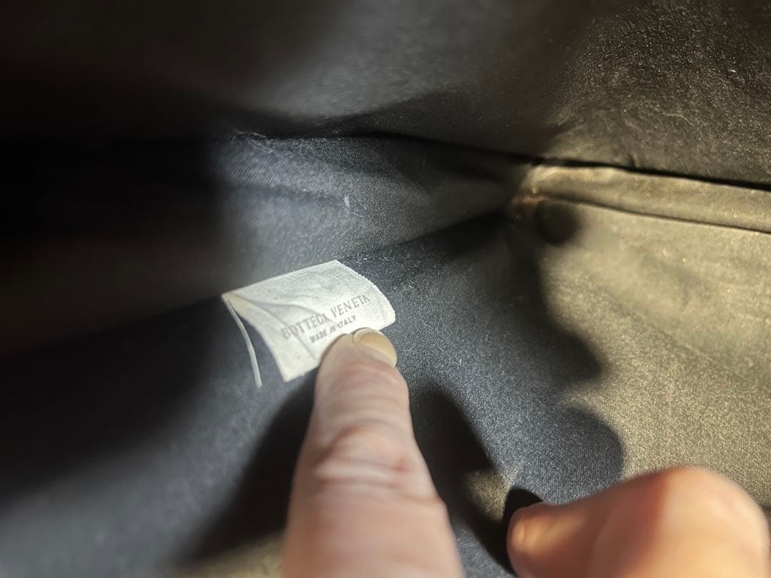 BOTTEGA VENETA イントレチャート ブリーフケース レザー