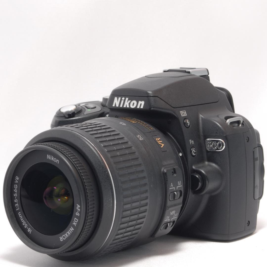 ⭐️手振れ補正レンズ付き⭐️Nikon D60　デジタル一眼レフ 高画質