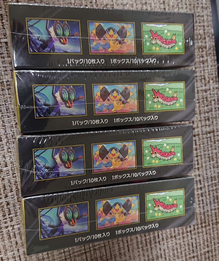 ポケモンカード　MEGAドリームex　4BOX 新品未開封 シュリンク付きふ