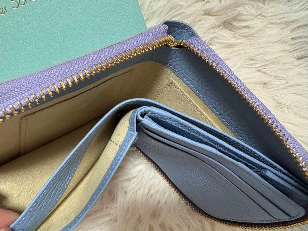 美品♪Her Schedule ハースケジュール二つ折り財布 イブニングスターズ