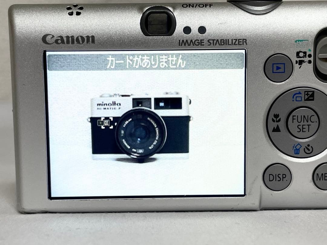 【完動品】Canon IXY DIGITAL 110IS 動作確認済