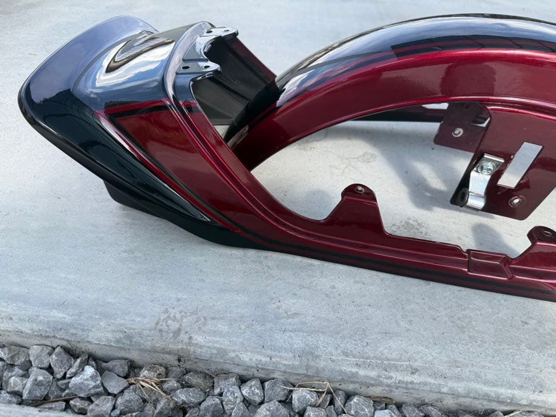 HONDAcb400ncb250n 純正外装赤黒 ホーク3 バブスーパーホーク