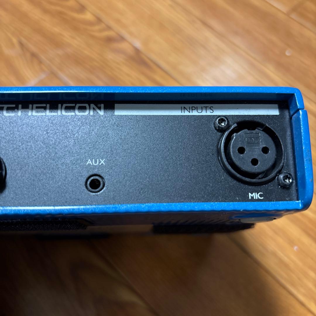TC HELICON VOICELIVE play ボーカルエフェクター
