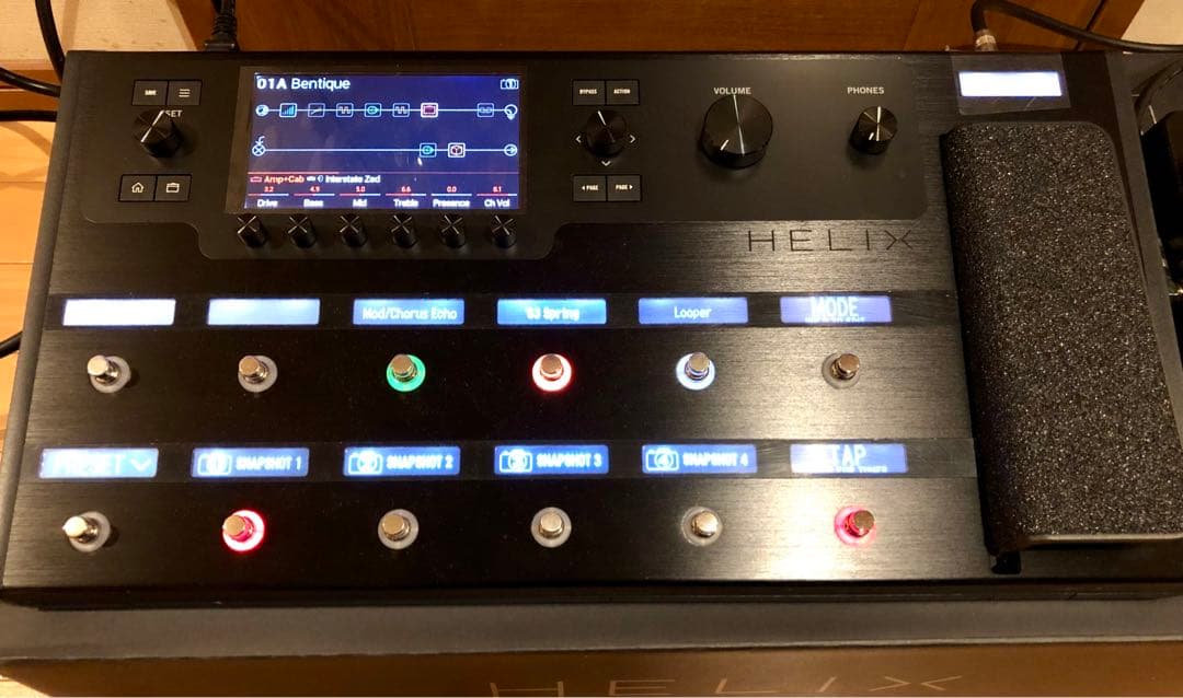 LINE6 Helix Floor+GATOR専用ケース+専用EXP ほぼ新品