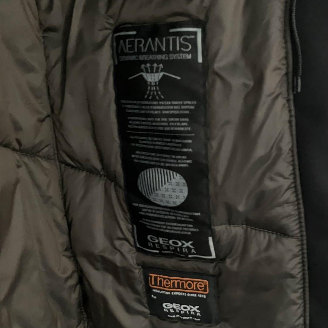 【GEOX】Thermore サーモア中綿 フロントデザインコート 寒冷地
