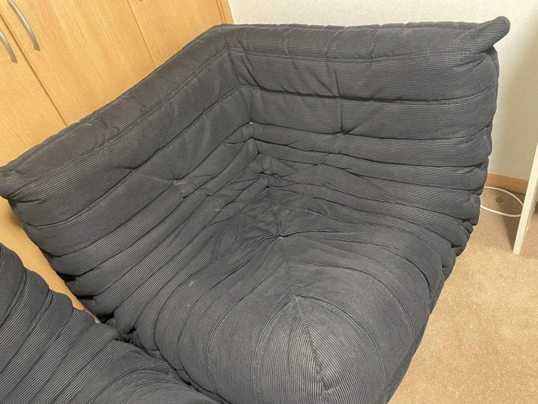 ligne roset トーゴ 1P+コーナーセット①