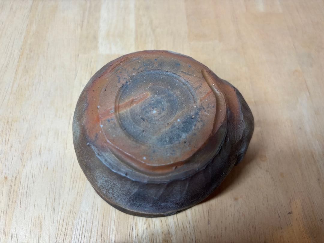 ㊾備前焼 宝瓶 登り窯 松 まつ マツ 手びねり 急須