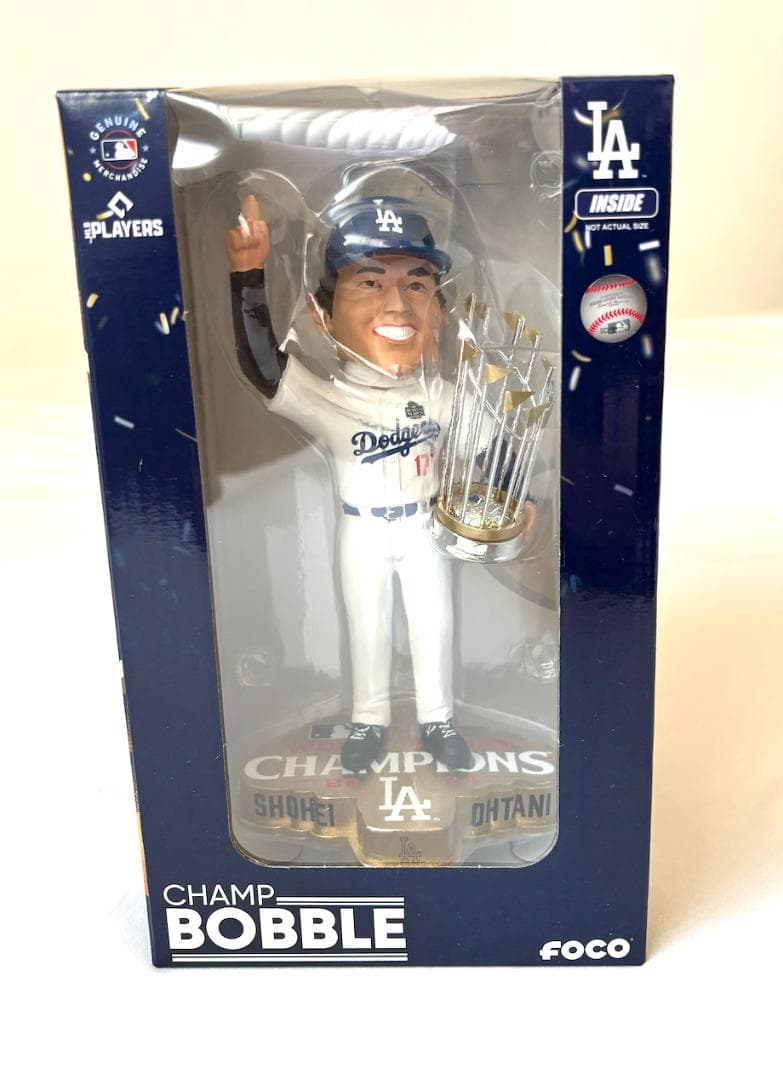 【2024体限定】大谷翔平 ゴールドバブルヘッド人形, ロサンゼルス・ドジャース