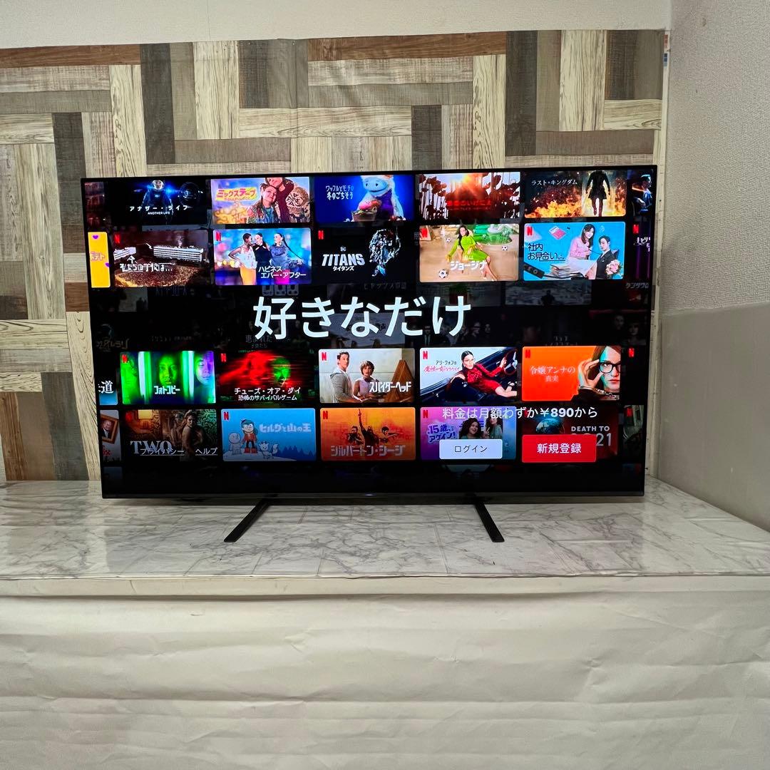 slept　ソニー 55V型 有機ELテレビ KJ-55A9G