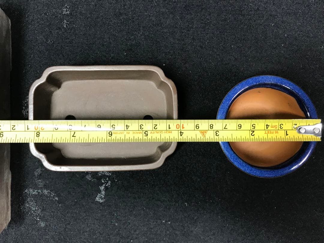 盆栽鉢　植木鉢　山野草鉢　観葉植物　園芸　ミニ盆栽鉢各種　落款あり 8個まとめて