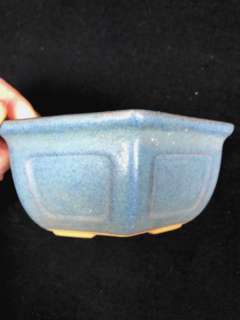 盆栽鉢　植木鉢　山野草鉢　観葉植物　園芸　ミニ盆栽鉢各種　落款あり 8個まとめて