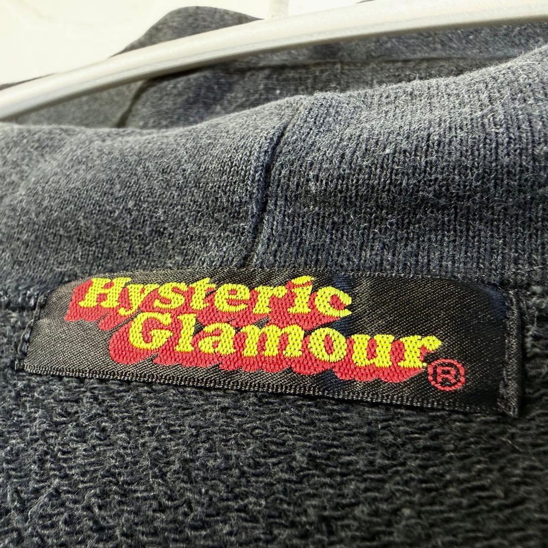 【HYSTERIC GLAMOUR】Vintage zip-up hoodie