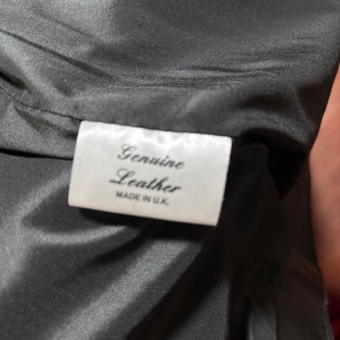 とし ６６６ シングルライダース ベジタブルタンニン鞣し茶芯