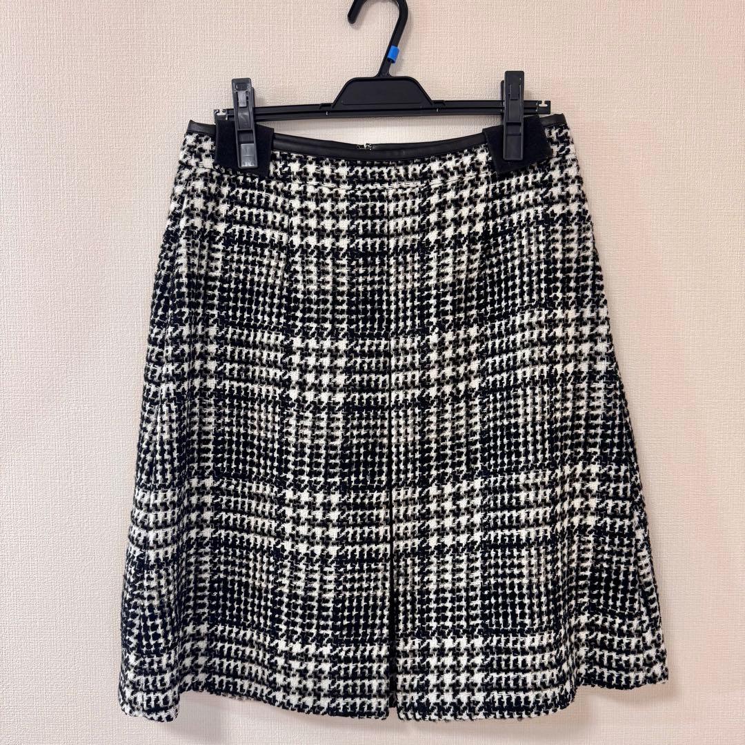 23区 ファンシーツイード スカート 44