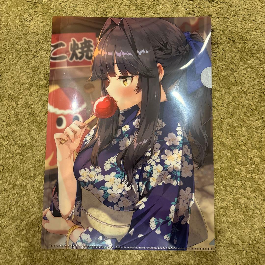 メロンブックス　メロブの大夏祭り応援団！　名古屋限定　クリアファイル　うなさか